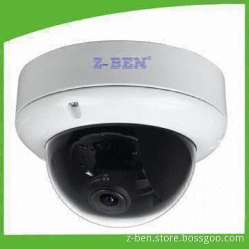 1/3-inch Vandal-proof IR Dome Camera for Color Sony Super HAD II CCD with 650TVL Resolution